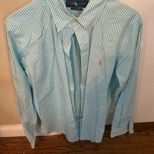 Polo Ralph Lauren Button Down Easter Blue Medium Classic Fit